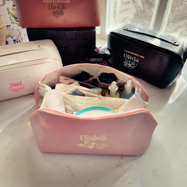 Personalized Cosmetic Bag – Custom Makeup & Toiletries Organizer - Image 13