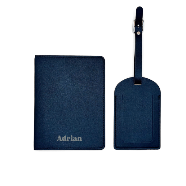 Personalized Passport Set – Custom Passport Cover & Luggage Tag - Image 8