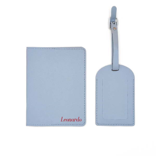 Personalized Passport Set – Custom Passport Cover & Luggage Tag - Image 9