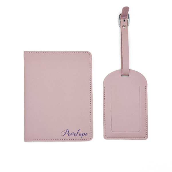 Personalized Passport Set – Custom Passport Cover & Luggage Tag - Image 11